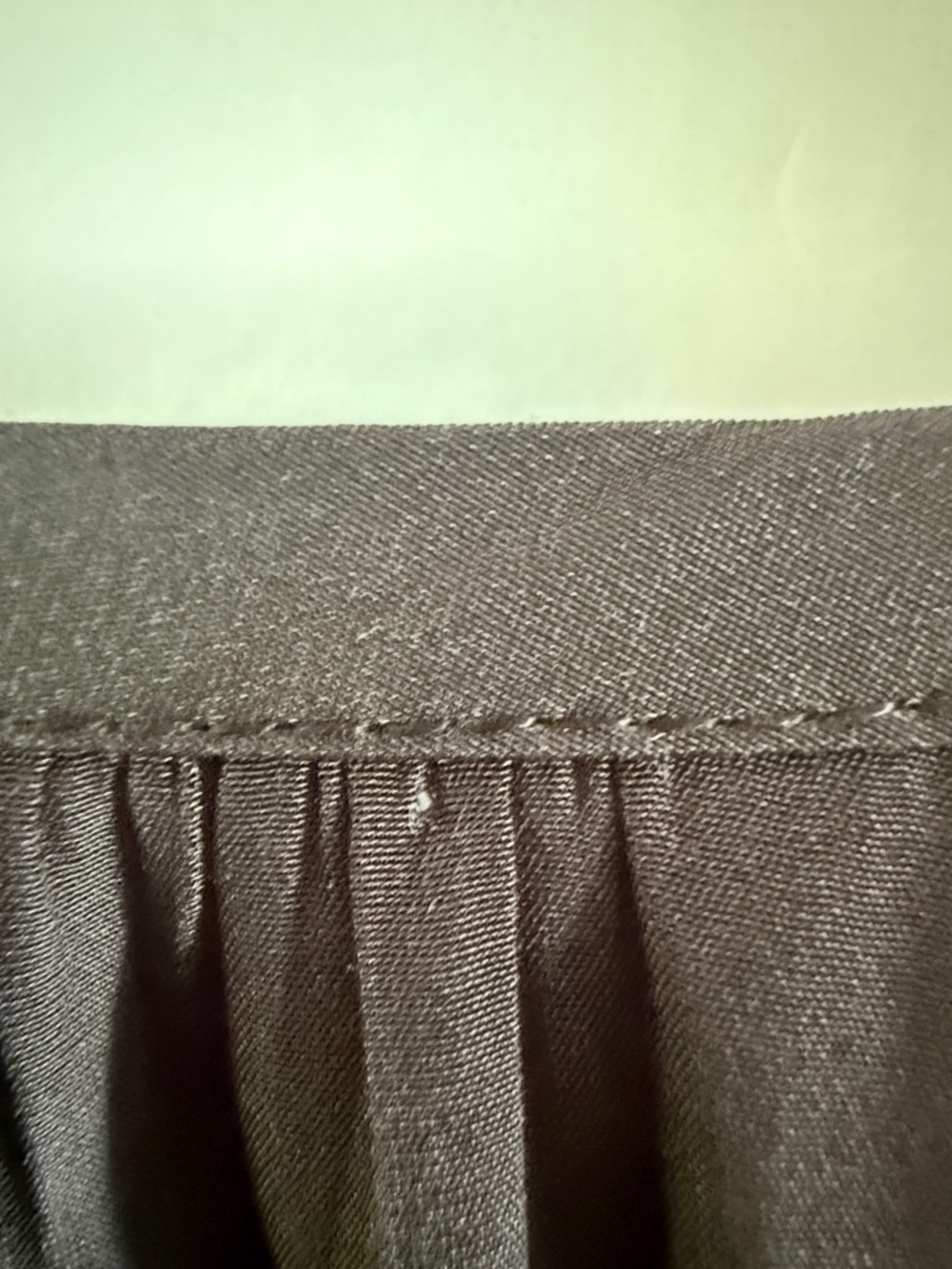 RAMY BROOK Black Dress Sz L Drop Waist Ruffle Hem Tie Neck Modern Elegance - Picture 15 of 16